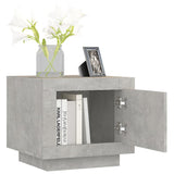 Coffee Table Concrete Grey 51x50x45 cm Engineered Wood - Low Angle