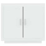 Sideboard White 80x40x75 cm Engineered Wood