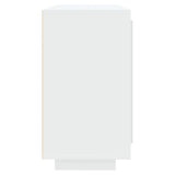 Sideboard White 80x40x75 cm Engineered Wood - Top-Down View