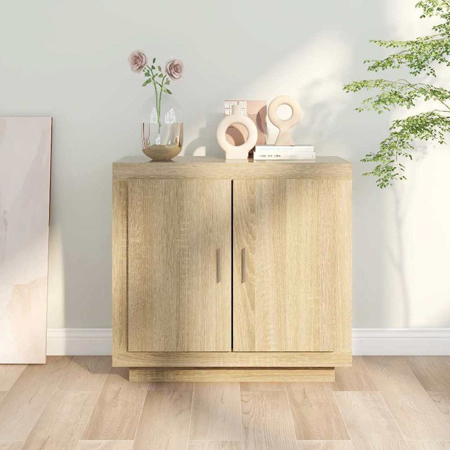 Sideboard Sonoma Oak 80x40x75 cm Engineered Wood