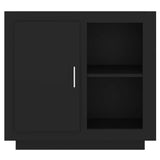 Sideboard Black 80x40x75 cm - 45-Degree Angle