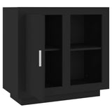 Sideboard Black 80x40x75 cm