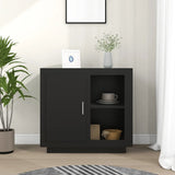 Sideboard Black 80x40x75 cm