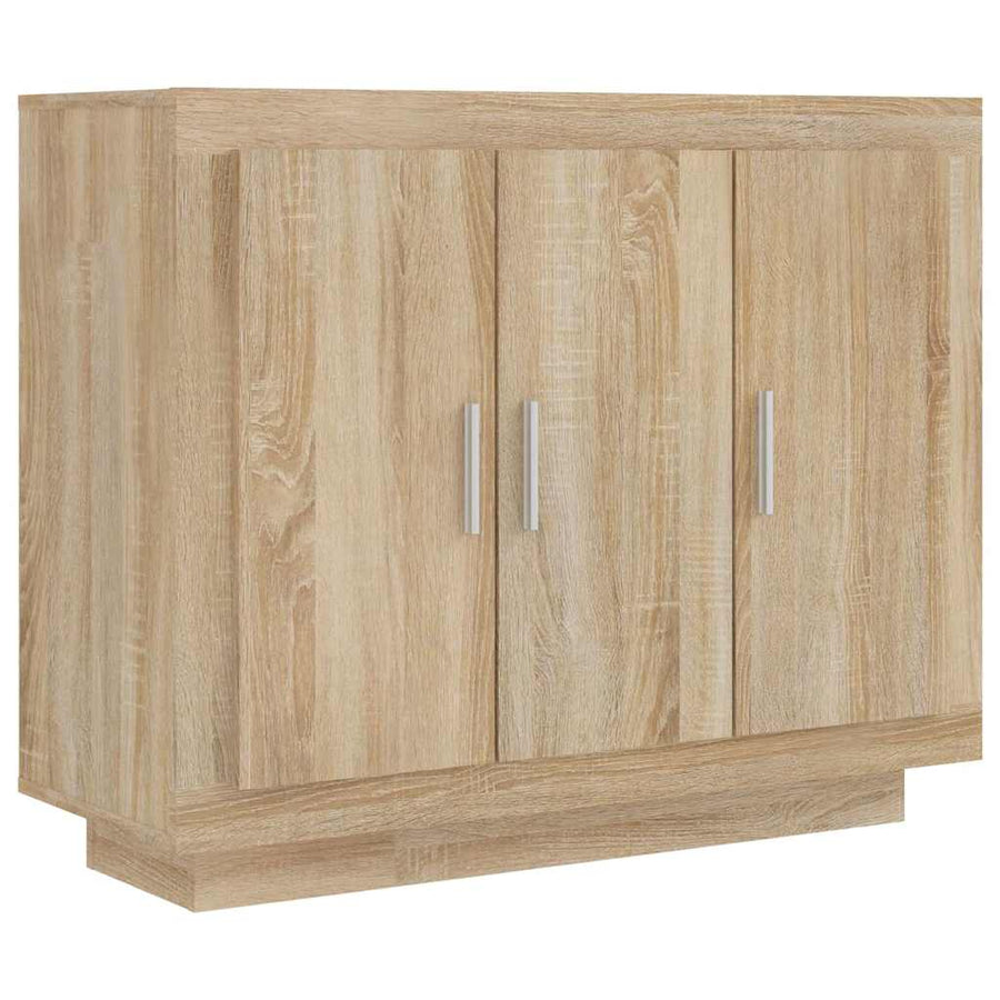 Sideboard Sonoma Oak 92x35x75 cm Engineered Wood