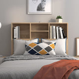 Headboard Cabinet Sonoma Oak 100 cm - Side View