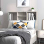 Headboard Cabinet Concrete Grey 100 cm