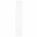 Headboard Cabinet White 160 cm