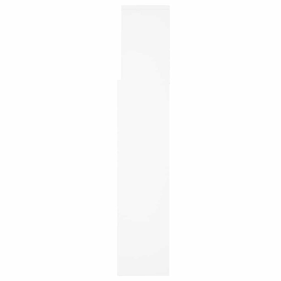 Headboard Cabinet White 160 cm