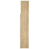 Headboard Cabinet Sonoma Oak 160 cm - Rear View