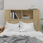Headboard Cabinet Sonoma Oak 100 cm