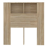 Headboard Cabinet Sonoma Oak 100 cm