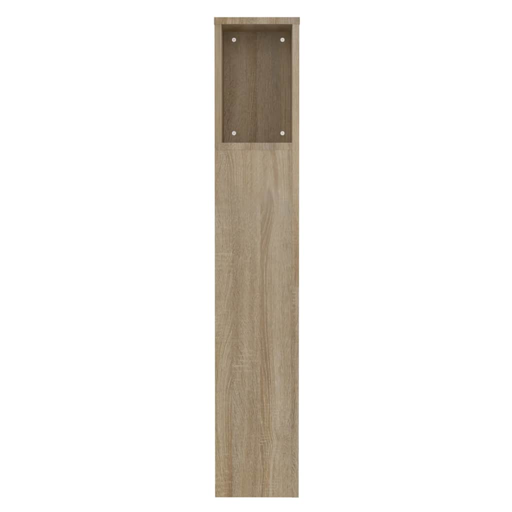 Headboard Cabinet Sonoma Oak 100 cm