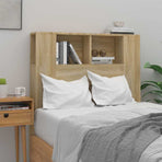 Headboard Cabinet Sonoma Oak 100 cm