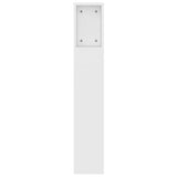 Headboard Cabinet White 140 cm