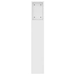 Headboard Cabinet White 140 cm