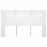Headboard Cabinet White 180 cm