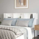 Headboard Cabinet White 180 cm