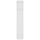 Headboard Cabinet White 220 cm