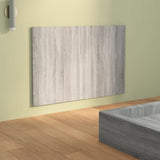 Bed Headboard Grey Sonoma 120 cm Engineered Wood