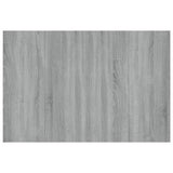 Bed Headboard Grey Sonoma 120 cm Engineered Wood