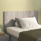 Bed Headboard Grey Sonoma 120 cm Engineered Wood