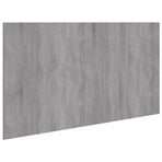 Bed Headboard Grey Sonoma 160 cm Engineered Wood