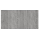 Bed Headboard Grey Sonoma 160x1.5x80 cm Engineered Wood
