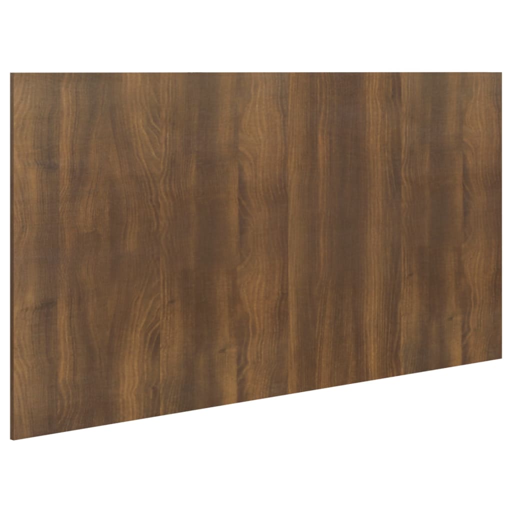 Bed Headboard Brown Oak 160 cm Engineered Wood