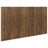 Bed Headboard Brown Oak 160 cm Engineered Wood
