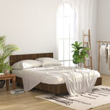 Bed Headboard Brown Oak 160 cm Engineered Wood - Side View