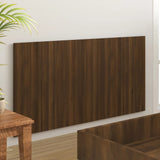 Bed Headboard Brown Oak 160 cm Engineered Wood - Top-Down View
