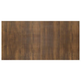 Bed Headboard Brown Oak 160 cm Engineered Wood