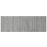 Wall Headboard Grey Sonoma 240x1.5x80 cm Engineered Wood - 45-Degree Angle