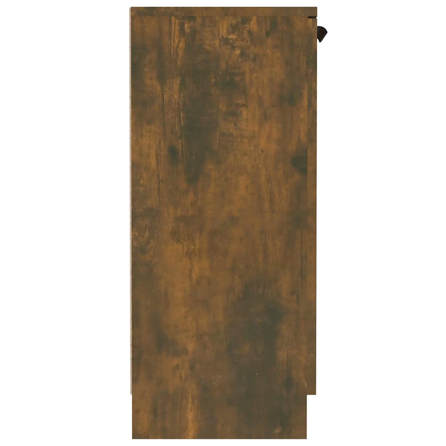 Sideboard Smoked Oak 60x30x70 cm Engineered Wood