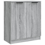 Sideboard Grey Sonoma 60x30x70 cm Engineered Wood - Front View