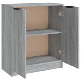 Sideboard Grey Sonoma 60x30x70 cm Engineered Wood - 45-Degree Angle