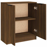 Sideboard Brown Oak 60x30x70 cm Engineered Wood - 45-Degree Angle