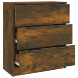 Sideboard Smoked Oak 60x30x70 cm Engineered Wood