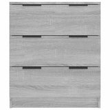 Sideboard Grey Sonoma 60x30x70 cm Engineered Wood - 45-Degree Angle