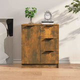 Sideboard Smoked Oak 60x30x70 cm Engineered Wood