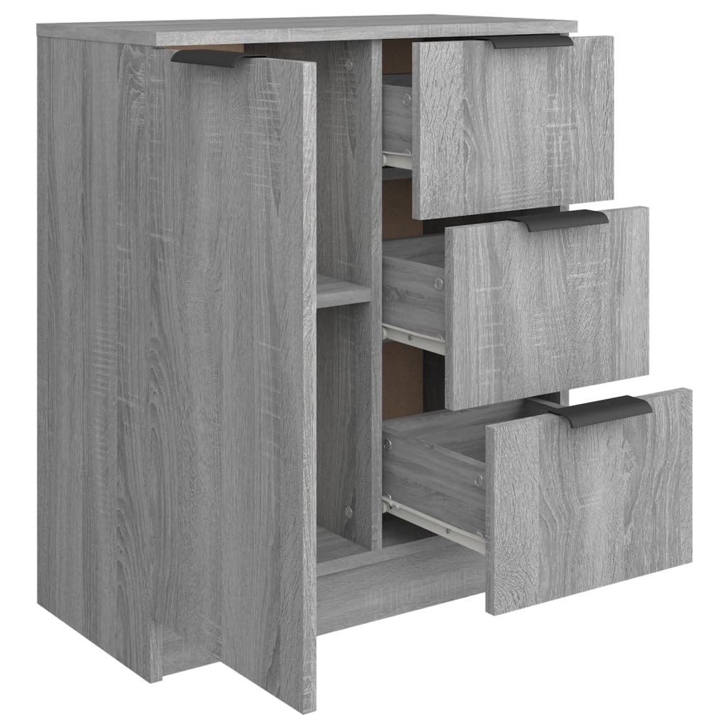 Sideboard Grey Sonoma 60x30x70 cm Engineered Wood
