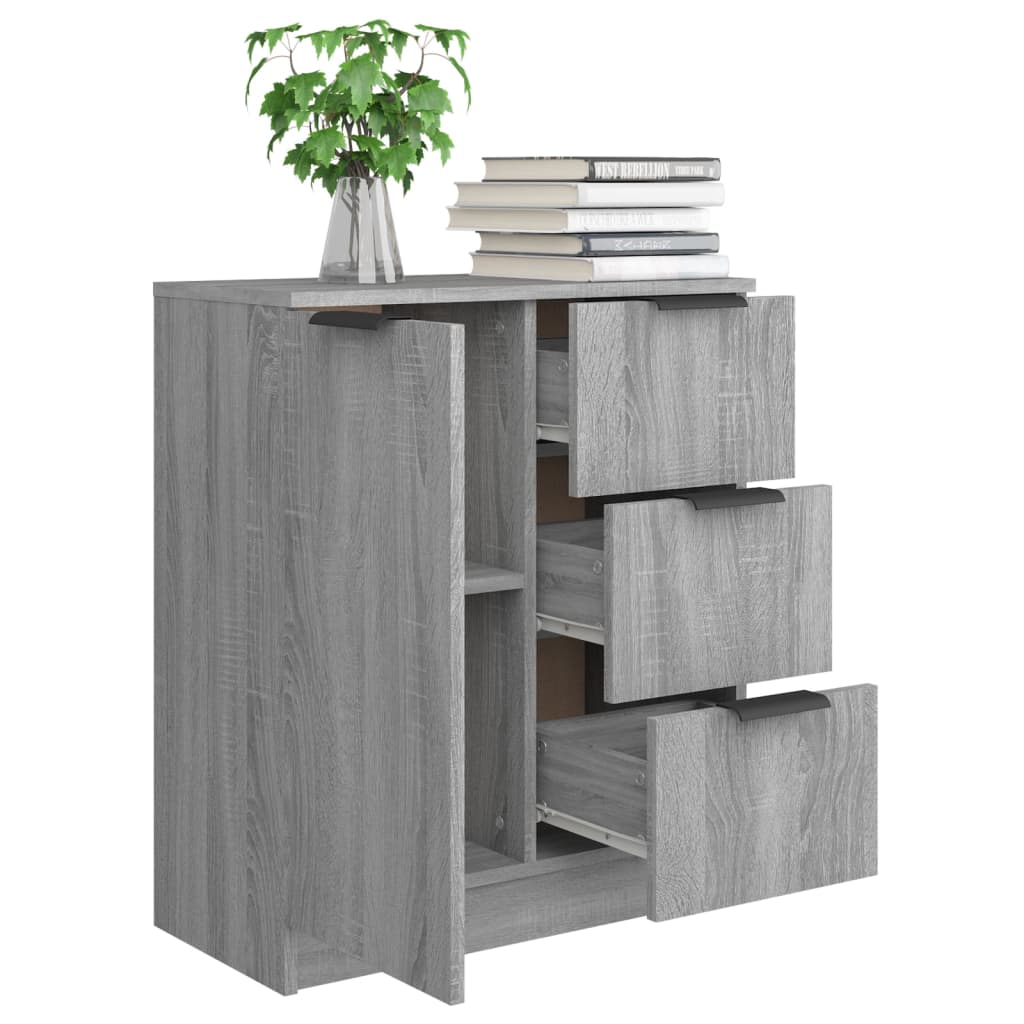 Sideboard Grey Sonoma 60x30x70 cm Engineered Wood