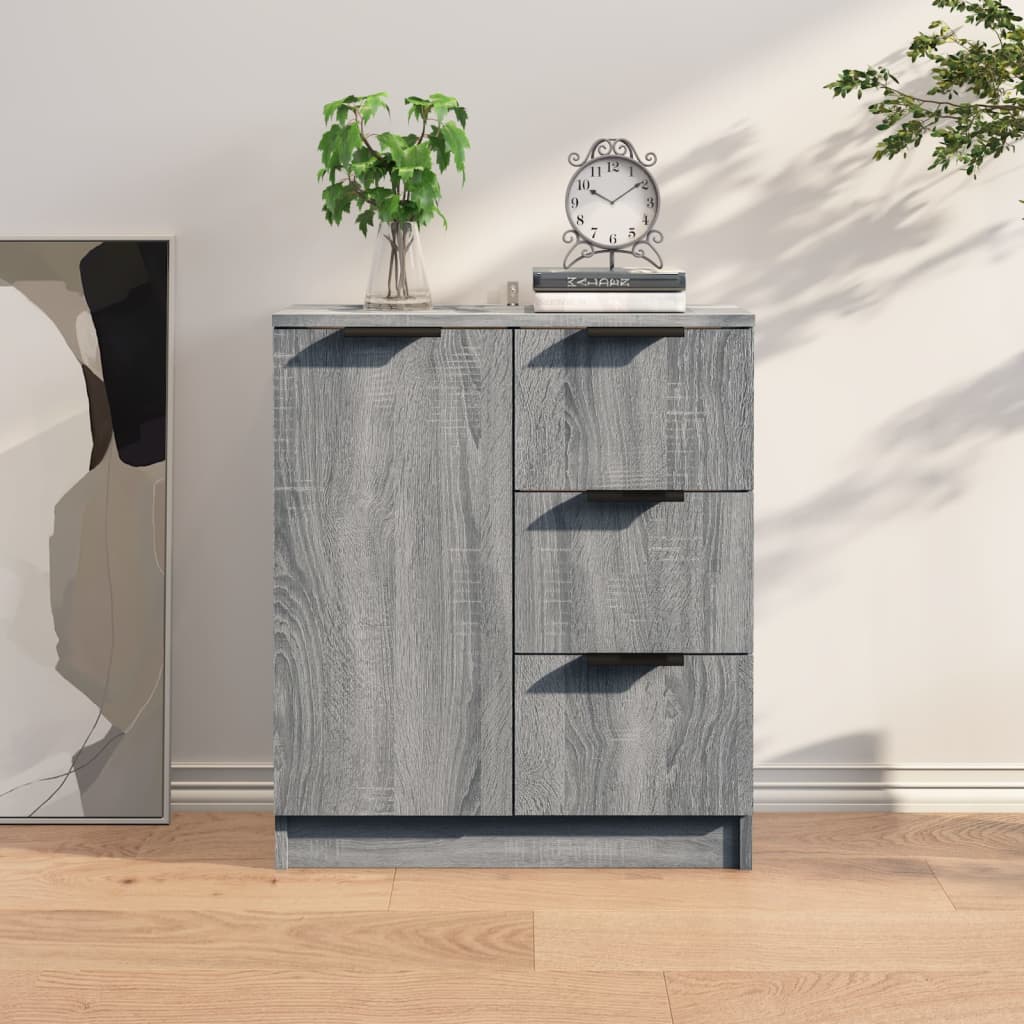Sideboard Grey Sonoma 60x30x70 cm Engineered Wood