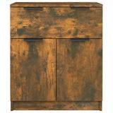 Sideboard Smoked Oak 60x30x70 cm Engineered Wood
