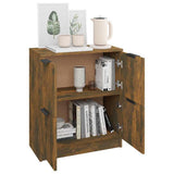 Sideboard Smoked Oak 60x30x70 cm Engineered Wood - Top-Down View