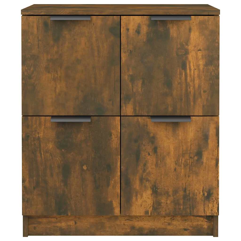 Sideboard Smoked Oak 60x30x70 cm Engineered Wood