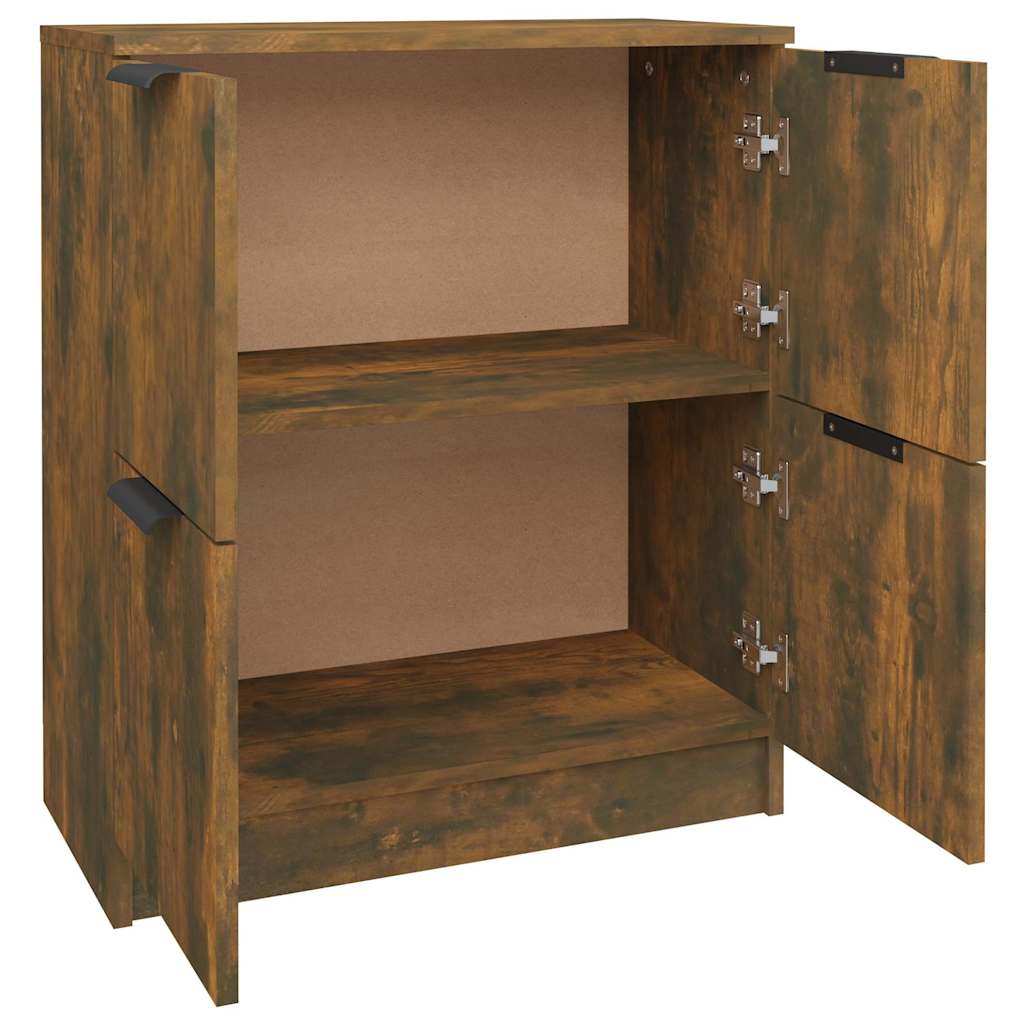 Sideboard Smoked Oak 60x30x70 cm Engineered Wood