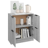 Sideboard Grey Sonoma 60x30x70 cm Engineered Wood - Top-Down View
