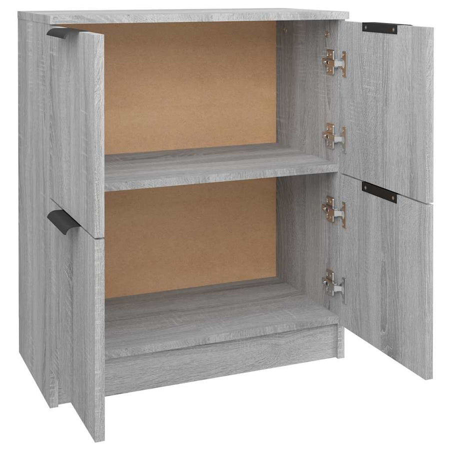 Sideboard Grey Sonoma 60x30x70 cm Engineered Wood