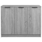 Sideboard Grey Sonoma 90.5x30x70 cm Engineered Wood